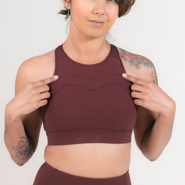Uplift Crew Neck Sports Bra