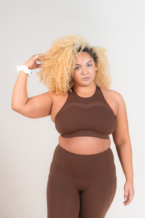 Uplift Crew Neck Sports Bra