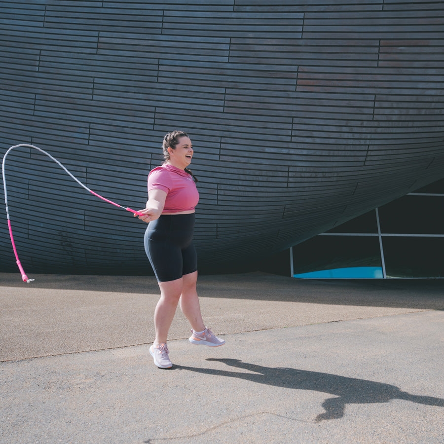 Skipping with Sarah Shorts