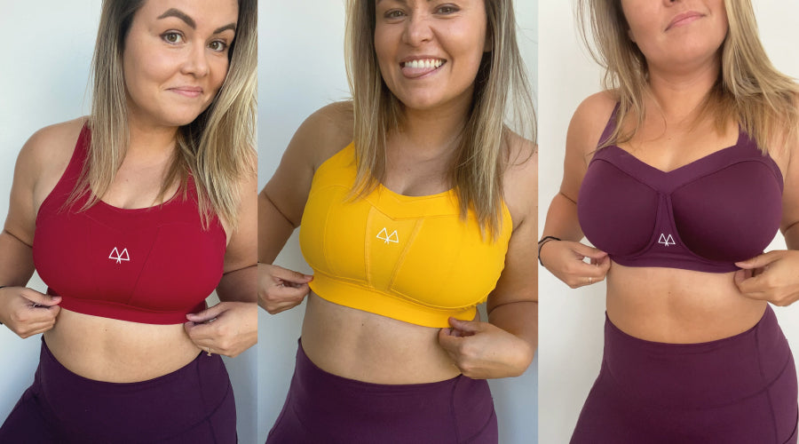 Maaree Empower, Solidarity and Battle sports bras